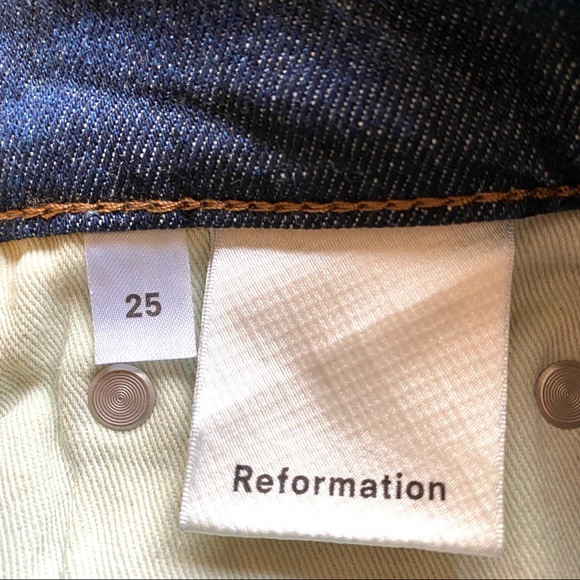 Reformation Liza High Rise Straight Jeans - Picture 14 of 15